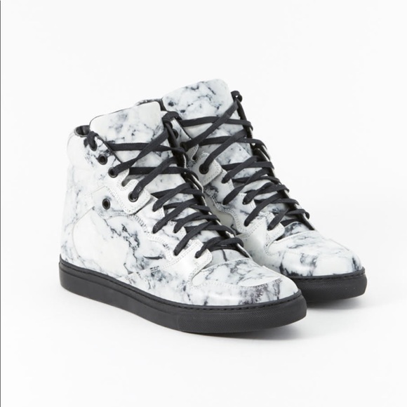 balenciaga marble shoes